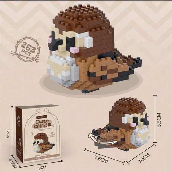 Cute Bird Mini Lego set - Picture 2 of 4